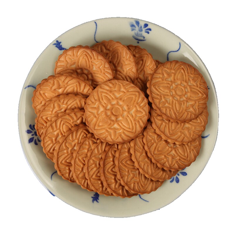 饼干九洲奇味葱油酥性寿星老人头嘉士小时候味道酥性饼干