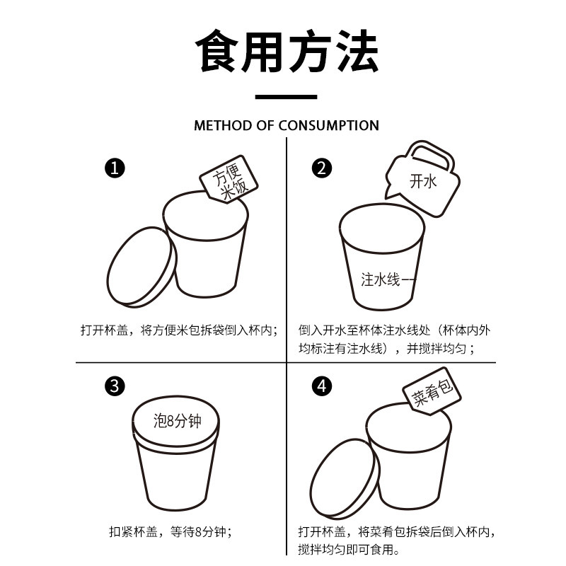 广式自热冲泡米饭速食剁椒牛肉卤肉懒人户外自热米饭