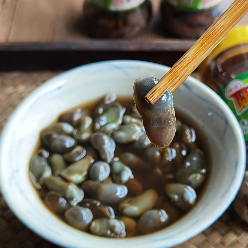 陆龙兄弟3a黄泥宁波特产腌制海鲜海味醉泥螺即泥螺