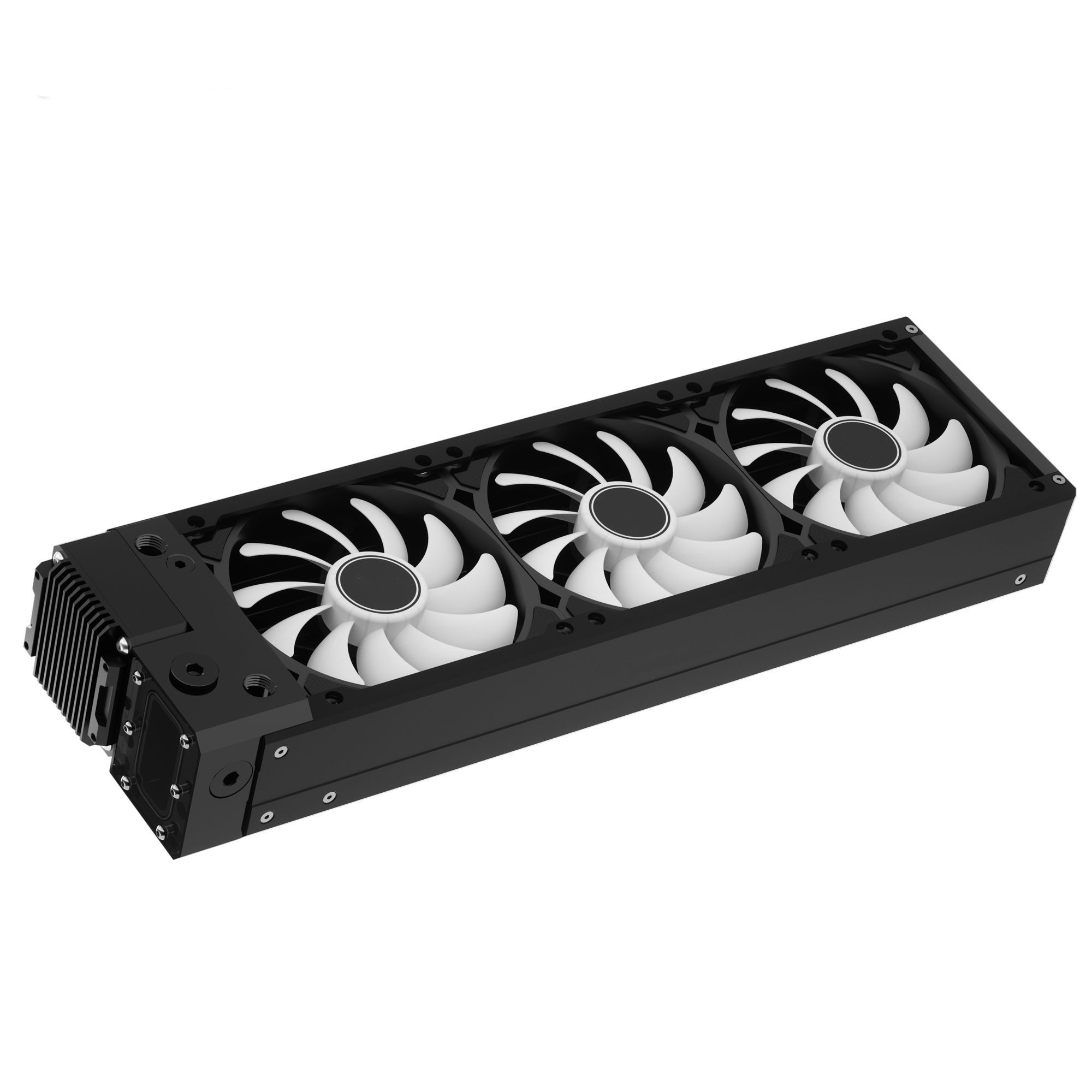 四合合一水泵排箱风扇一体式分体水冷散热器itx散热器