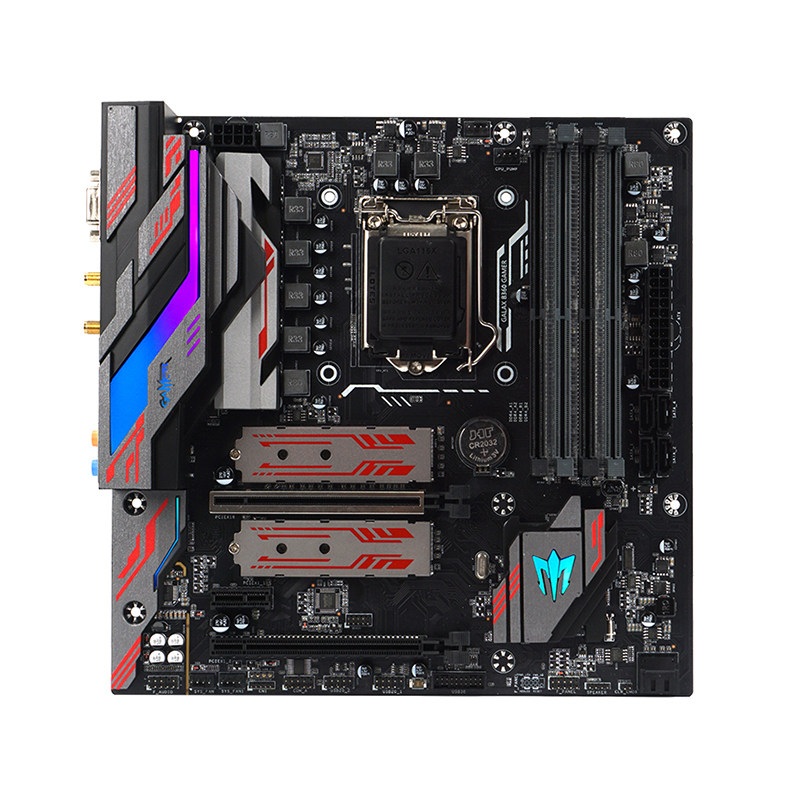 影驰b360gamer rgb电脑主板b360m-m.2游戏电竞台式机m.2主板b365m