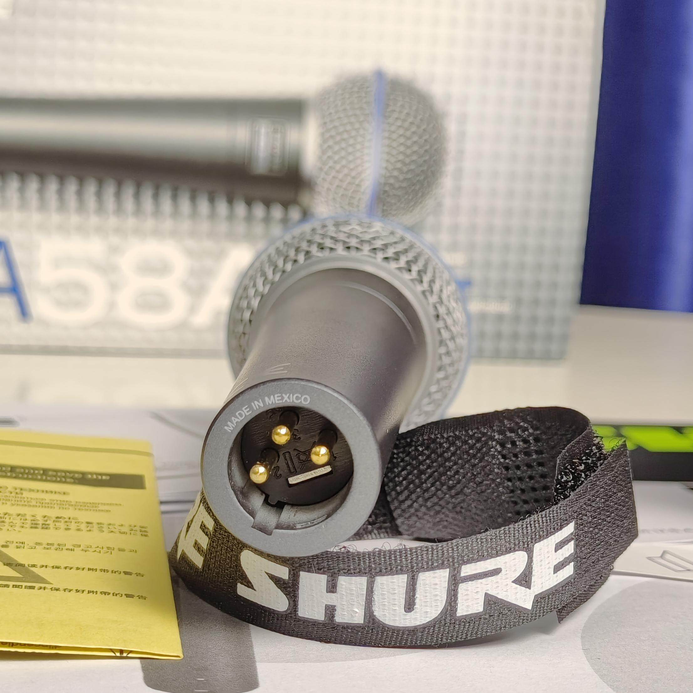 shure舒尔beta58a专业动圈有线话筒家用直播麦克风