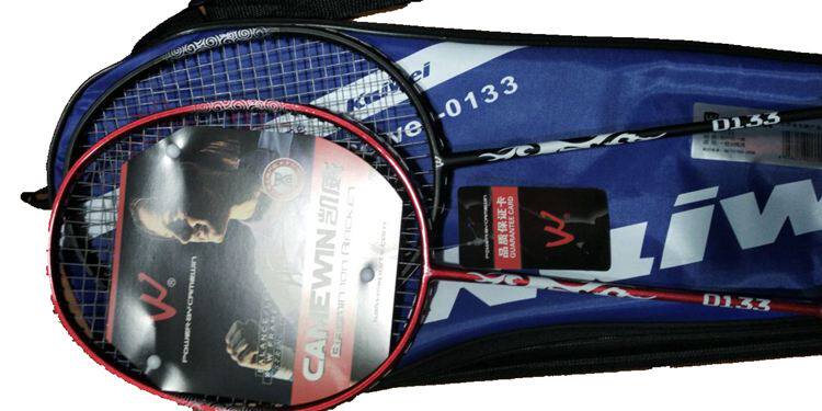 凯威羽毛球拍0133两只训练娱乐羽毛球情侣双羽羽拍羽毛球拍