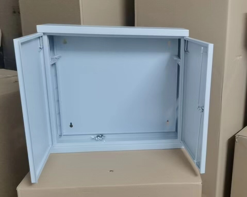 4u机柜交换机路由器弱电铁箱壁挂立式开门加厚型强电布线箱