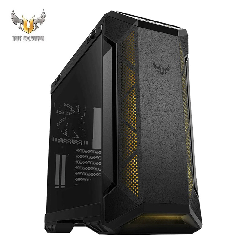 机箱华硕tufgt501狙击手全塔台式电竞水冷透明机箱