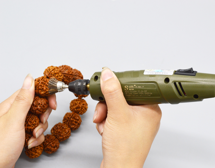 玉石雕刻机迷你直磨打磨机小型电磨电动抛光机蜜蜡木雕工具小电钻