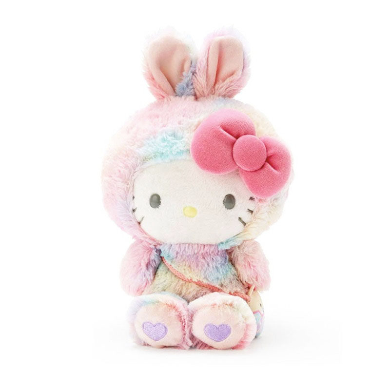 日本sanrio三丽鸥hellokitty复活节限定凯蒂猫kt毛绒公仔毛绒布艺类