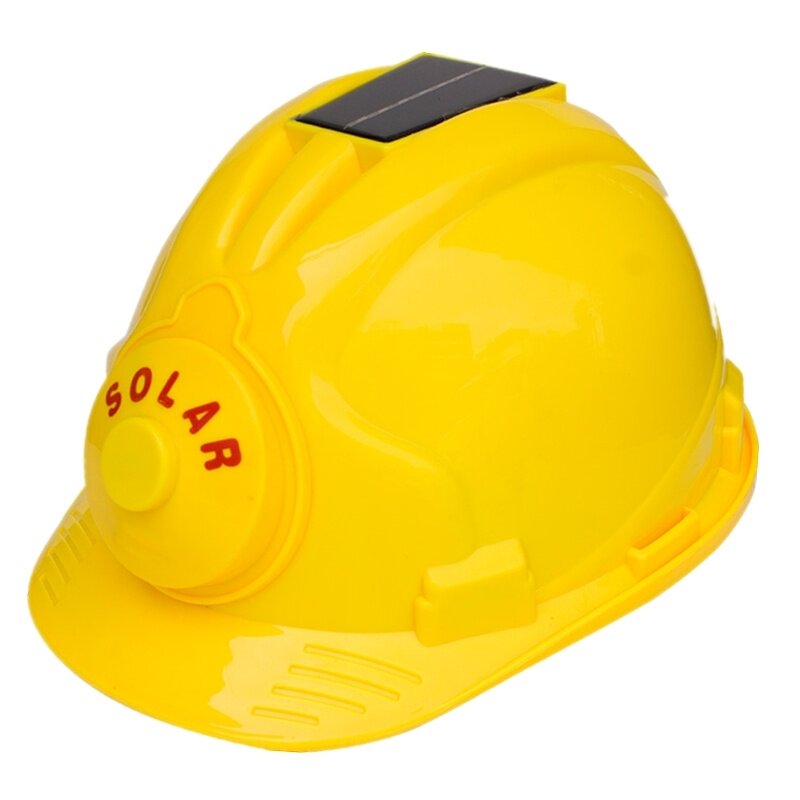 太阳能风扇安全帽多功能工地头盔降温帽可安全帽