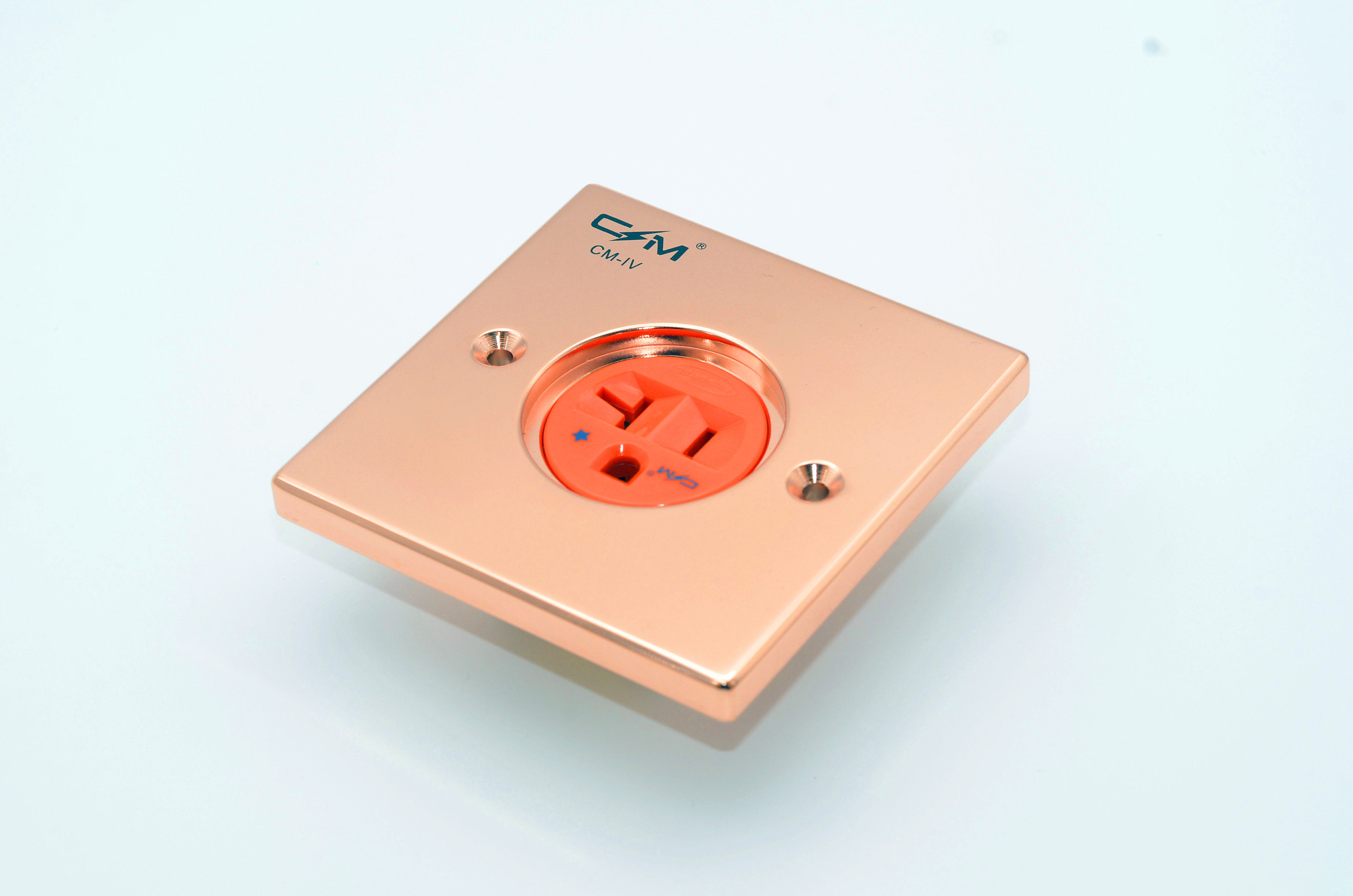 cm audio cm-iv2代纳米紫铜墙插 合适cse 音响86插座