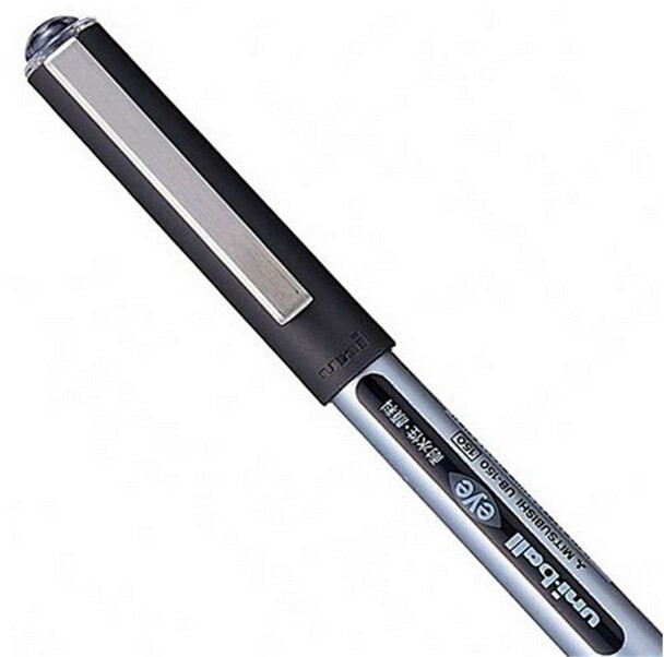 水性正品品包日本三菱ub-150走珠笔直液签字笔水笔中性笔