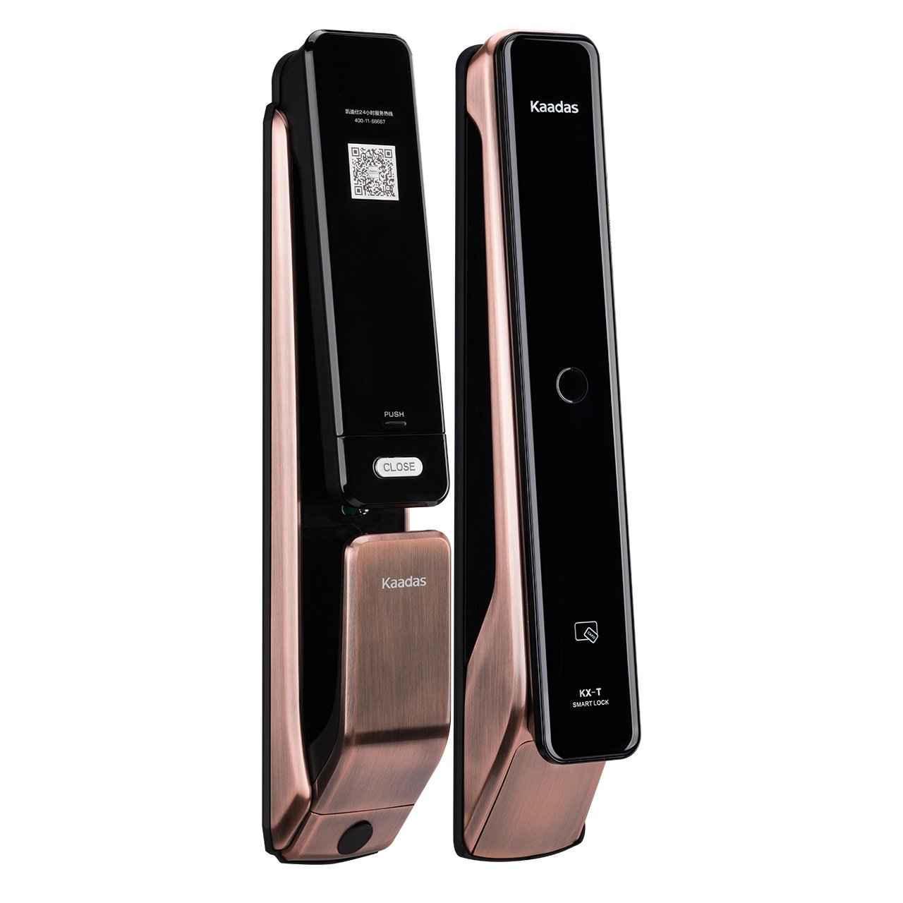 凯迪仕智能锁指纹锁防盗门锁全自动密码锁推拉式电子锁 kx-t￥5049元