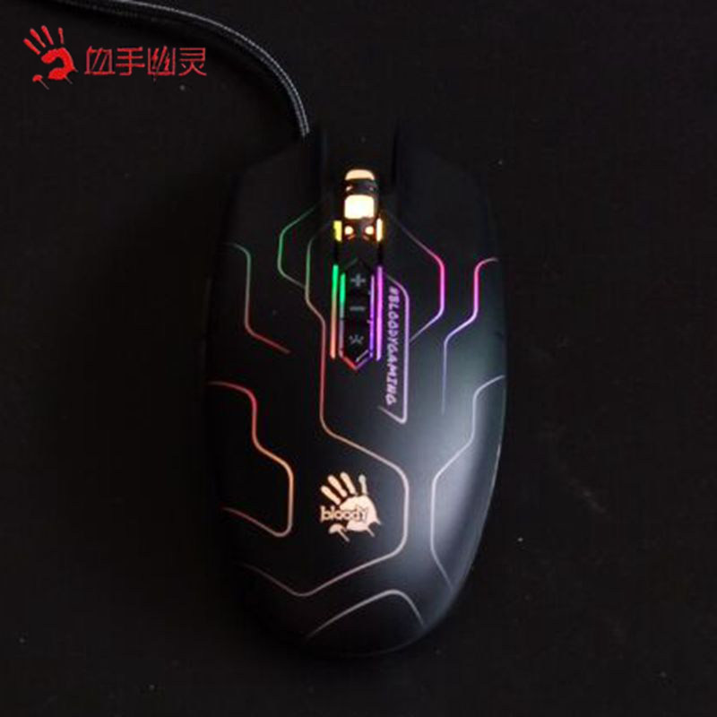 血手鼠标双飞燕幽灵q80bloody网咖电竞游戏q81有线鼠标