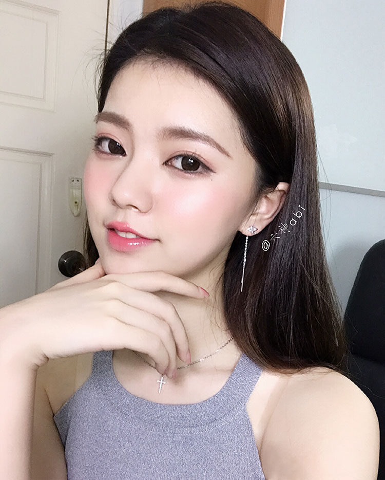 jillleen炫色腮红红玫瑰粉色deep含细金粉自带腮红