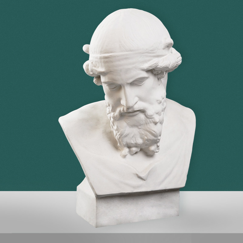 石膏哲学家柏拉图人物写生素描头像美术教具模型石膏像