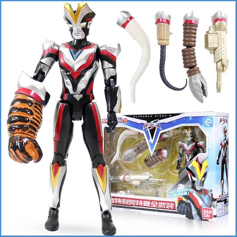 银河奥特曼机器人合体变形飞机组合套装全套可动人偶儿童玩具男孩