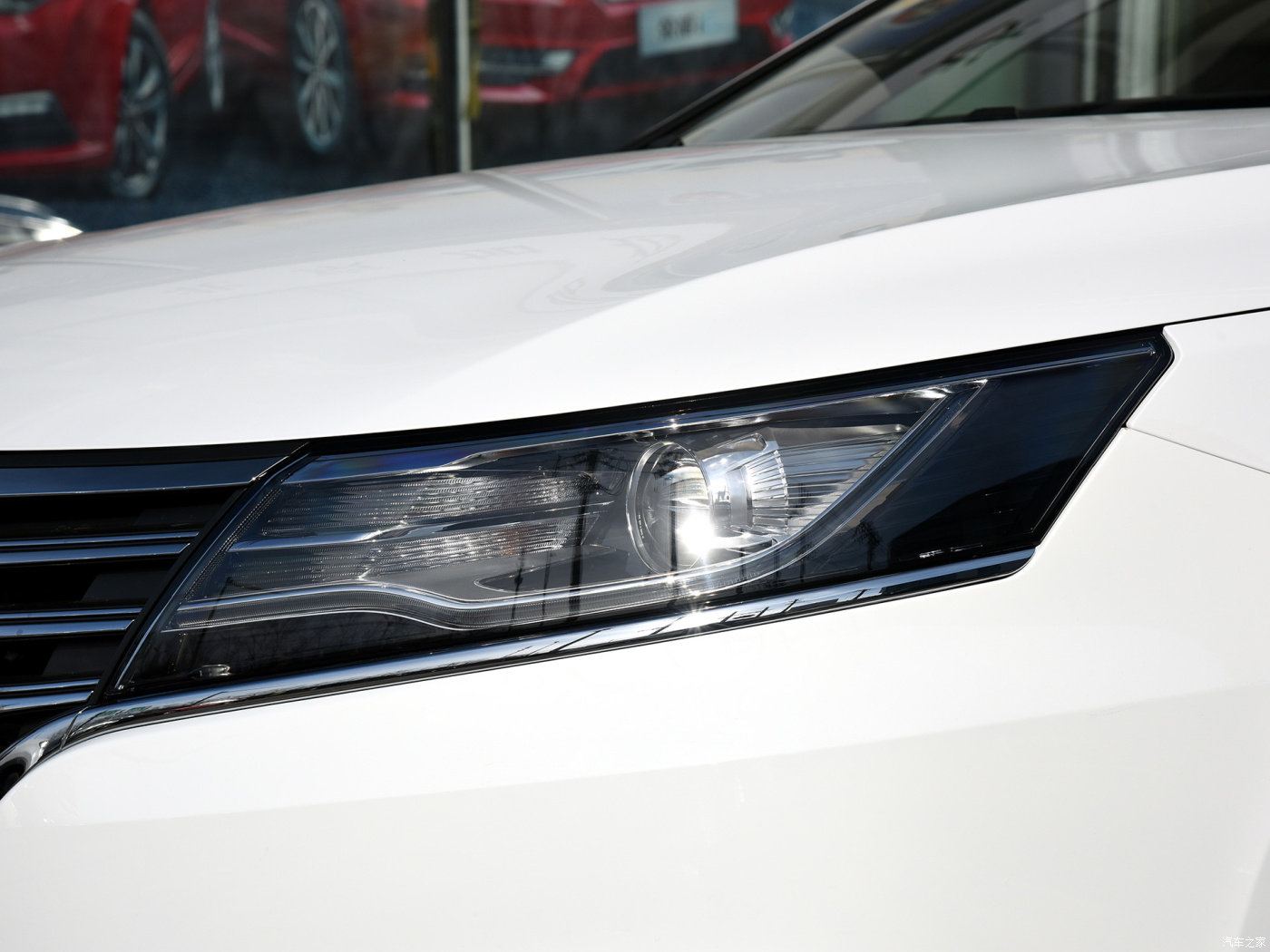 大灯总成i6适用于上汽荣威ei6低配卤素汽车灯罩