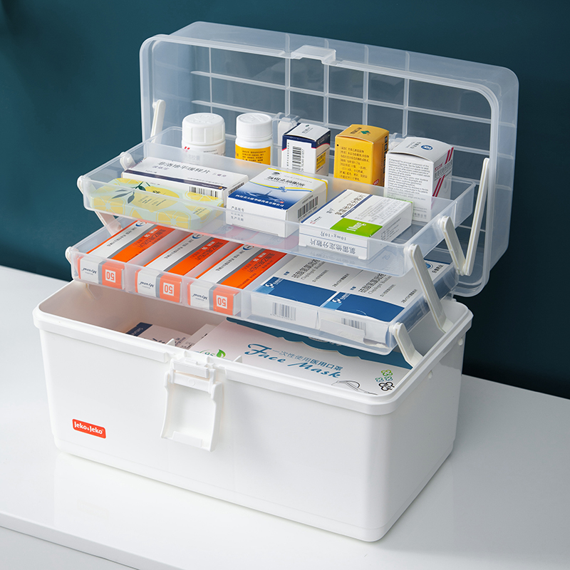 药箱家用全套应急家庭医疗急救药品品特大容量医药箱