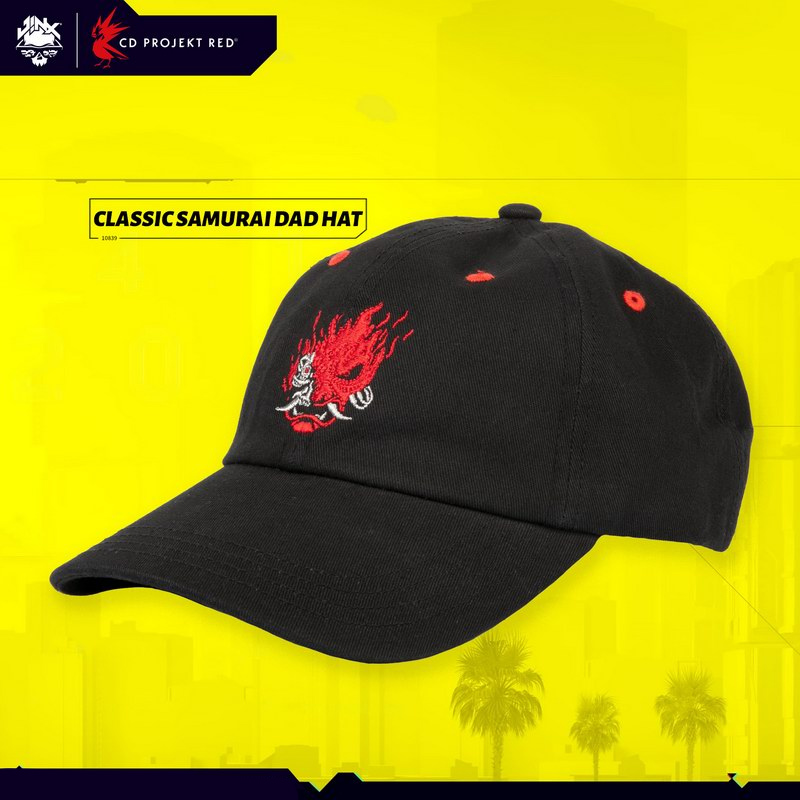 正版赛博朋克2077周边棒球帽原厂现货大小可调游戏实物周边