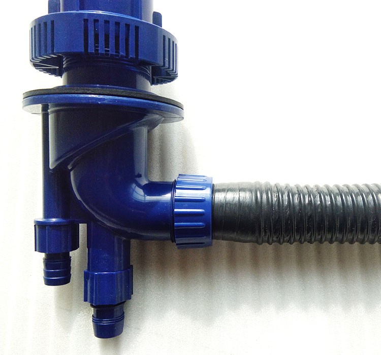 鱼缸三重溢流下水管波纹管水族箱排水管专用加长耐用其它水族用具设备