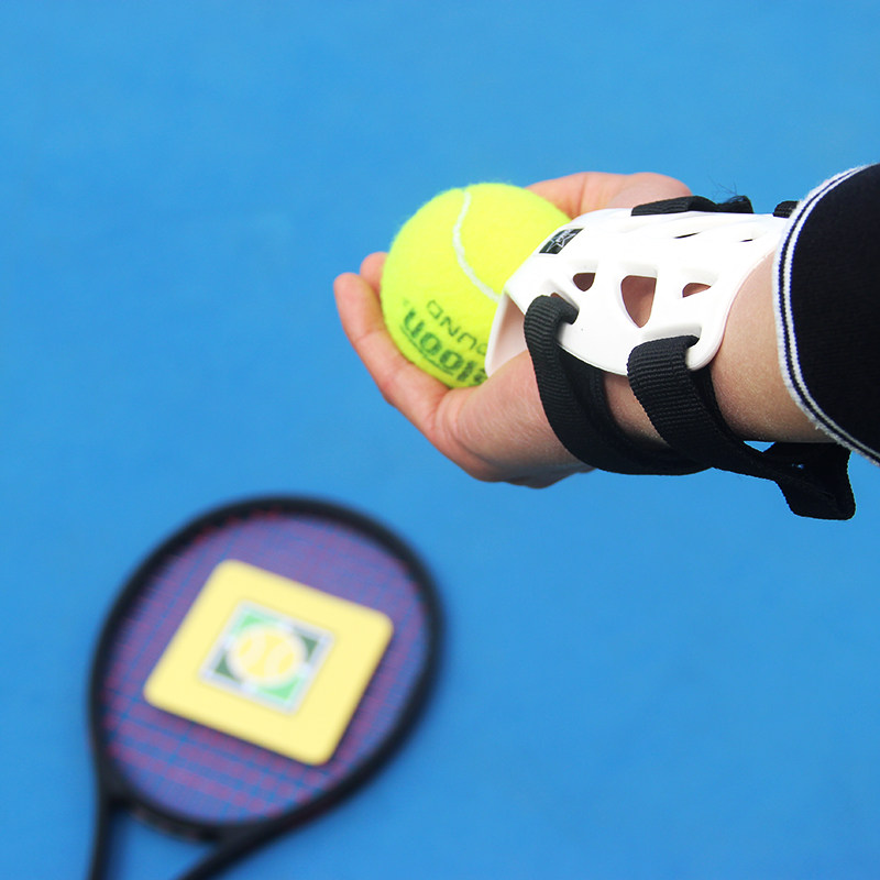 专利正品网球抛球训练器发球练习器纠正手腕姿势网球练习器