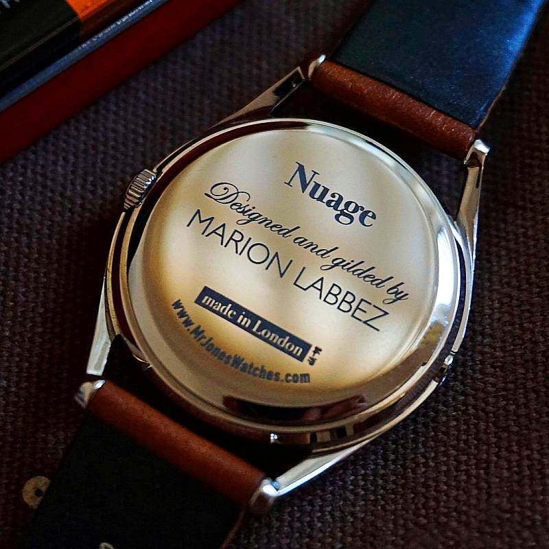 美国代购mrjones男女创意云雾涂鸦欧美风夜光石英欧美腕表