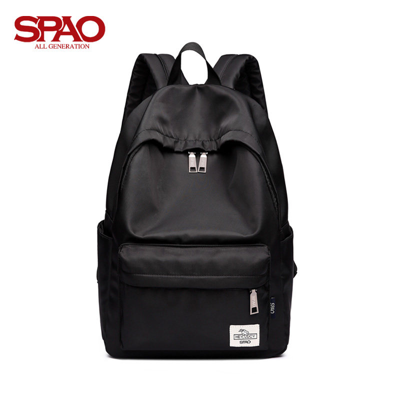 韩国spao新款金希澈同款男双肩包女背包潮韩版中学生书包-图1