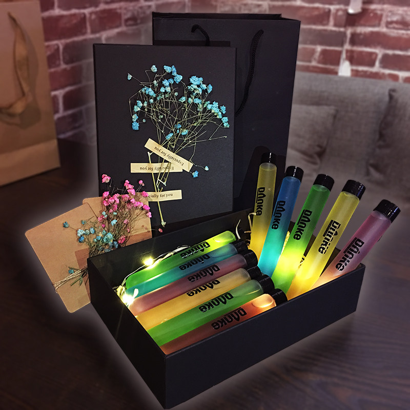 danke混合调酒预调盒装礼盒12支一支弹壳45ml预调鸡尾酒