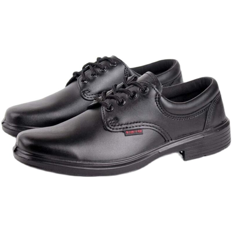 盾王8281无钢头6kv绝缘防护安全劳保工作鞋黑皮防护鞋