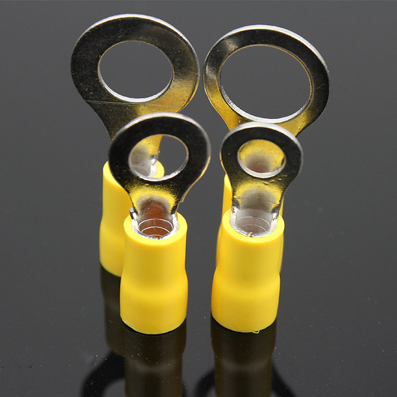 rv2-10圆形接线端子冷压接线端子铜压线端子接头压接端子500只