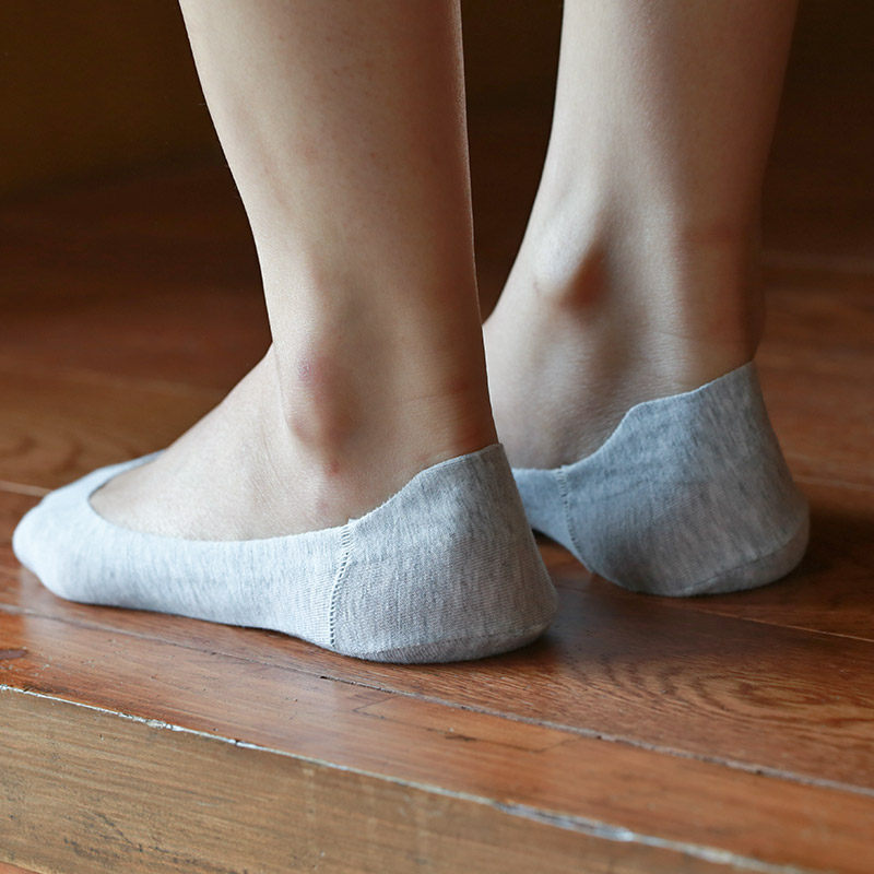 船袜女薄款 夏季 浅口 隐形 毛圈底带后跟加固隐形船袜 女士袜子