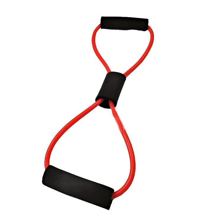 8字拉力家用健身弹力瑜伽器材女练开肩美背拉力绳