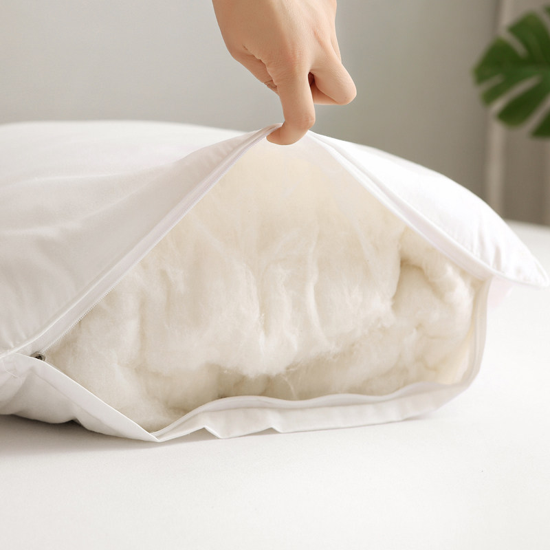 出口日本棉花枕头星级酒店睡眠全棉颈椎单人儿童枕芯枕头