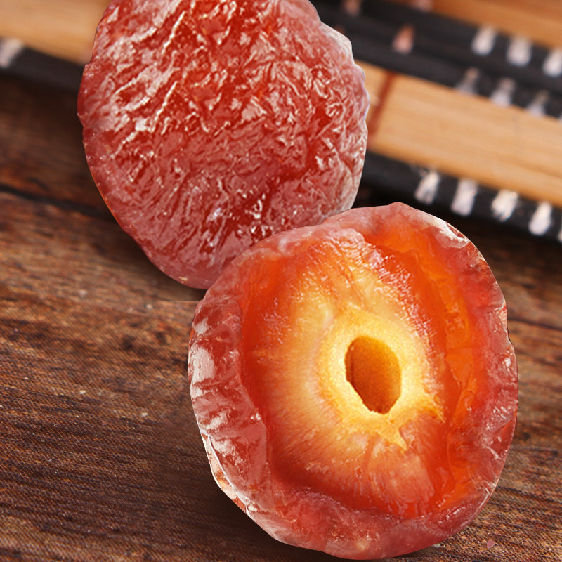 鲜记158g*4话梅干128g鸳鸯半梅