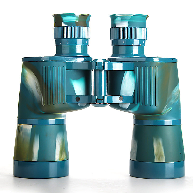 新款海军迷彩hjg7x50双筒望远镜高倍高清微光3304普通望远镜
