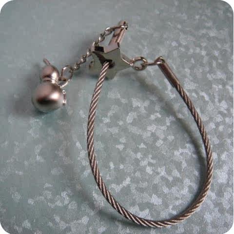 葫芦钢丝钥匙扣创意可爱男女女士汽车钥匙挂件钥匙扣