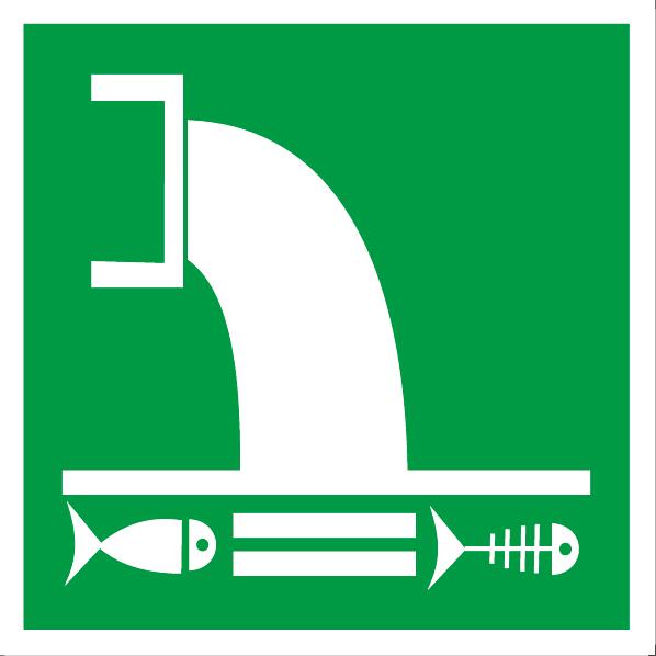 标识污水排放口环保环境保护标志牌生态环境标志牌