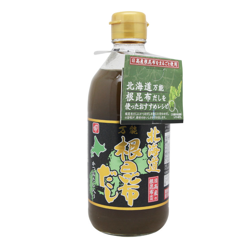 日本原装进口食品根昆布汁高汤北海道万能海带关东复合调味汁