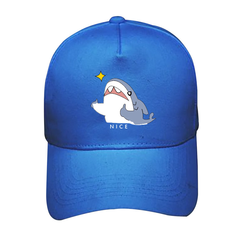 最终幻想周边鲨鱼指挥官不愧是我可爱棒球帽男女女学生帽子