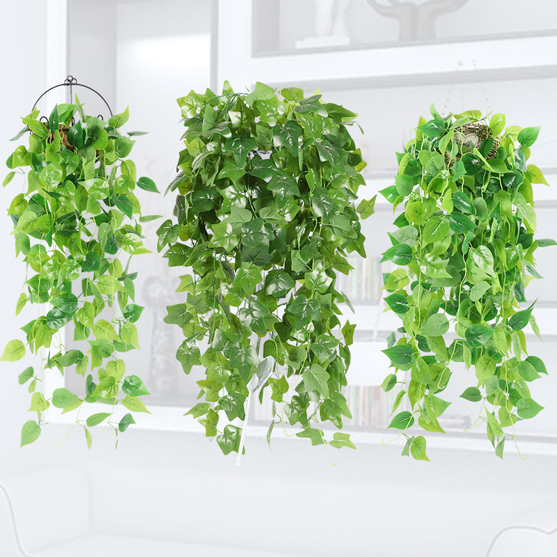 仿真绿萝植物吊兰壁挂客厅阳台室内吊顶装饰仿真绿植