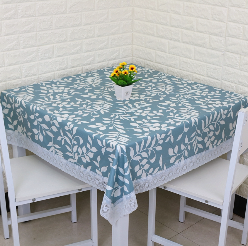 桌布田园正方形老式八仙桌台布防水防油免洗家用桌布