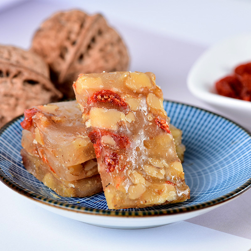 核桃赵老师四川枸杞糕点传统特产牛皮传统糕点