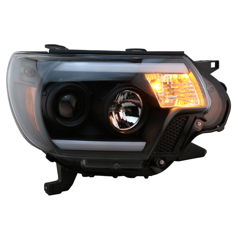 大灯秀山tacoma库玛led光导行车车灯双光透镜大灯总成
