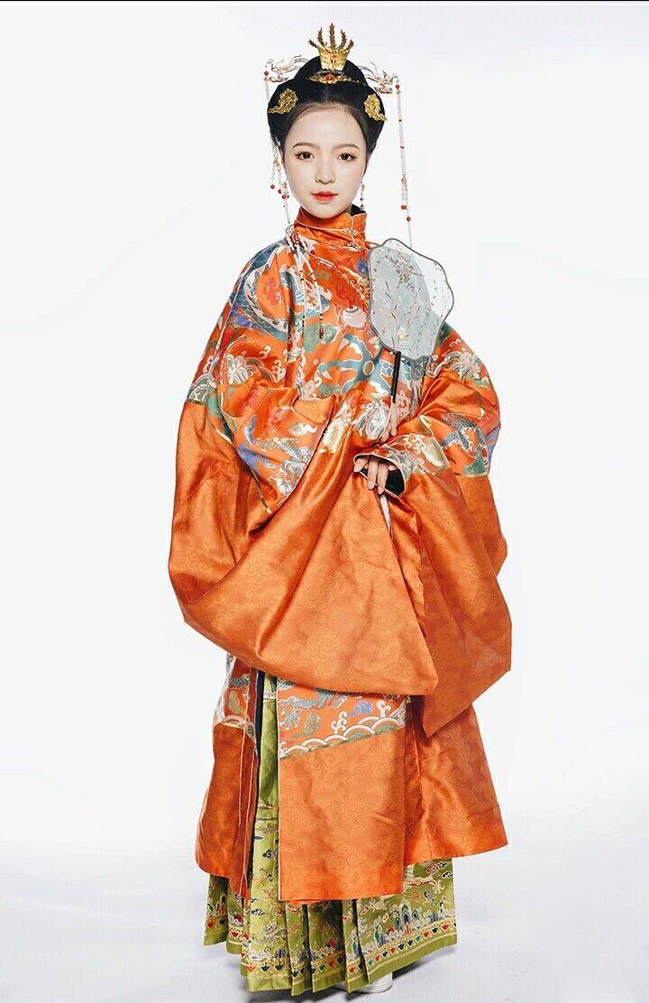 汉锦出租天机云锦容止绝版立领明制蟒袍汉服汉服