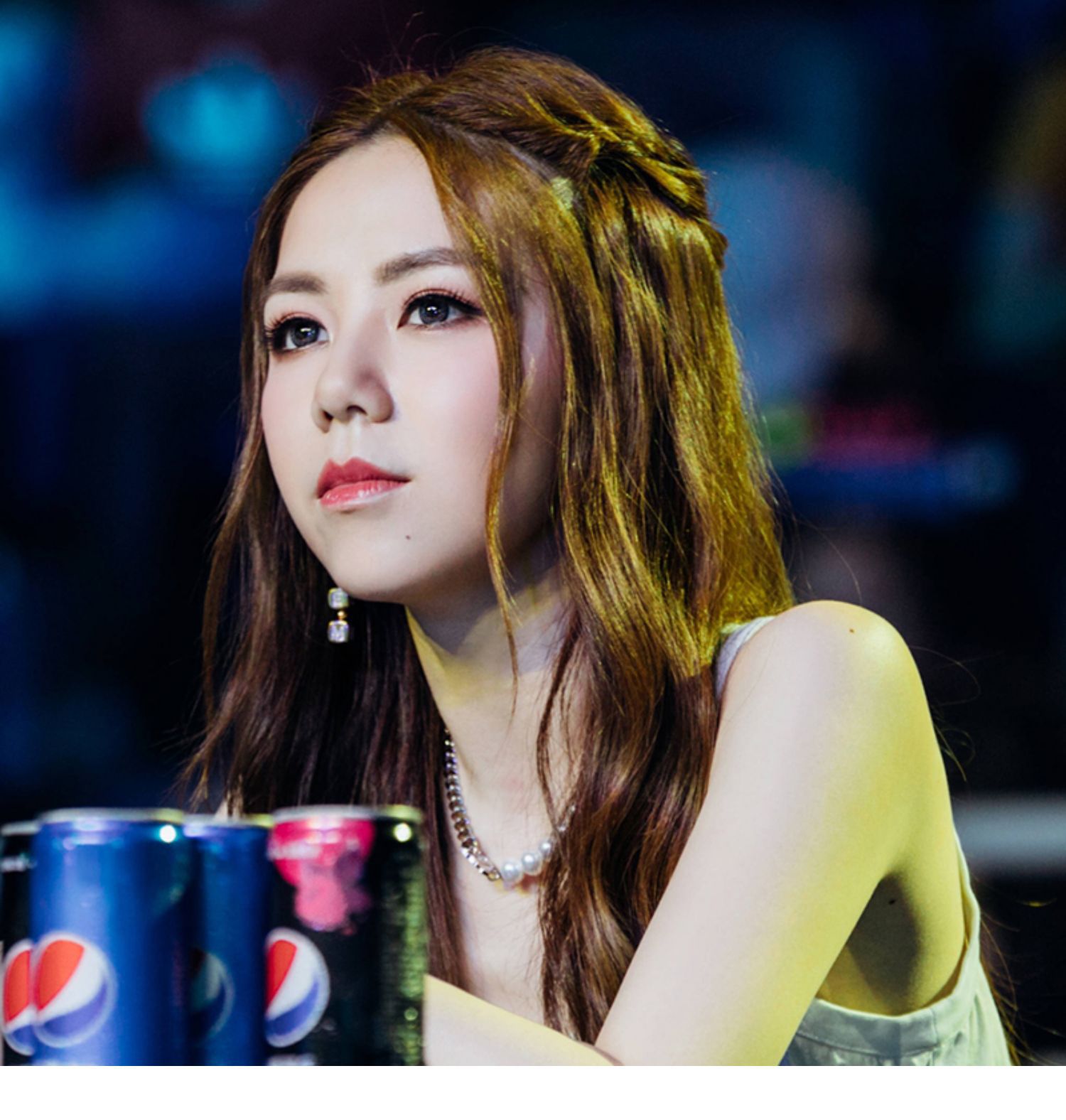 同款邓紫棋小众设计珍珠拼接链条短款项链网红项链