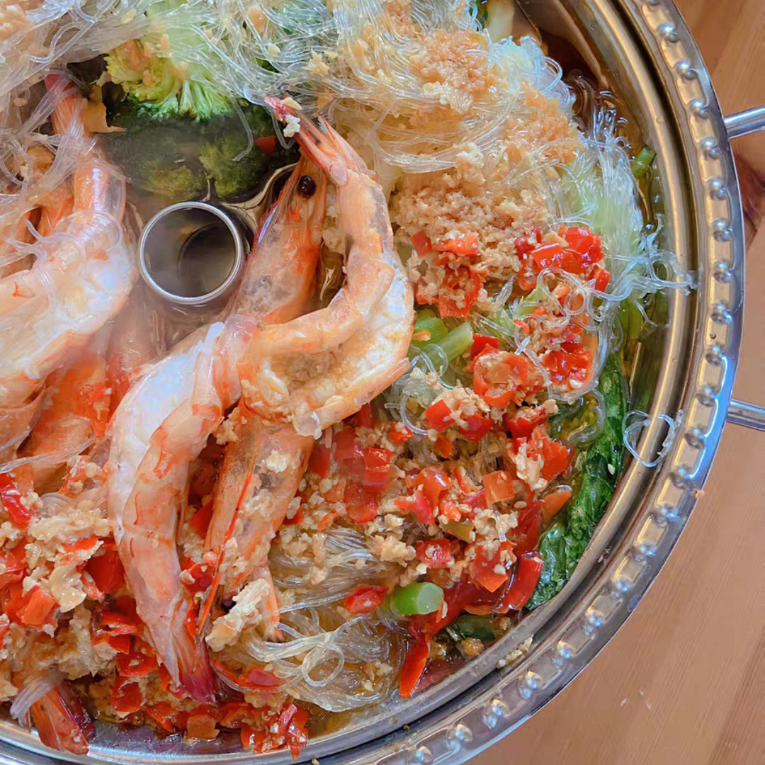 不锈钢剁椒鱼头蒸汽汽锅桑拿酒店家用海鲜蒸锅蒸锅