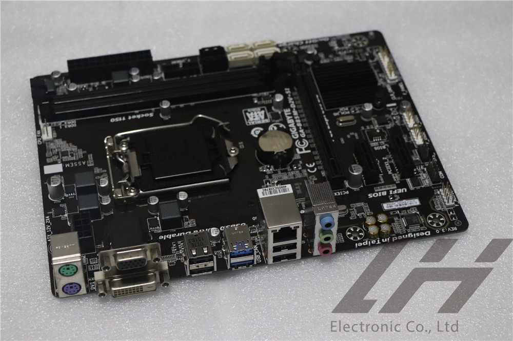 库存充新gigabyte技嘉b85m-d2v-si集显主板1150针ddr3b85主板