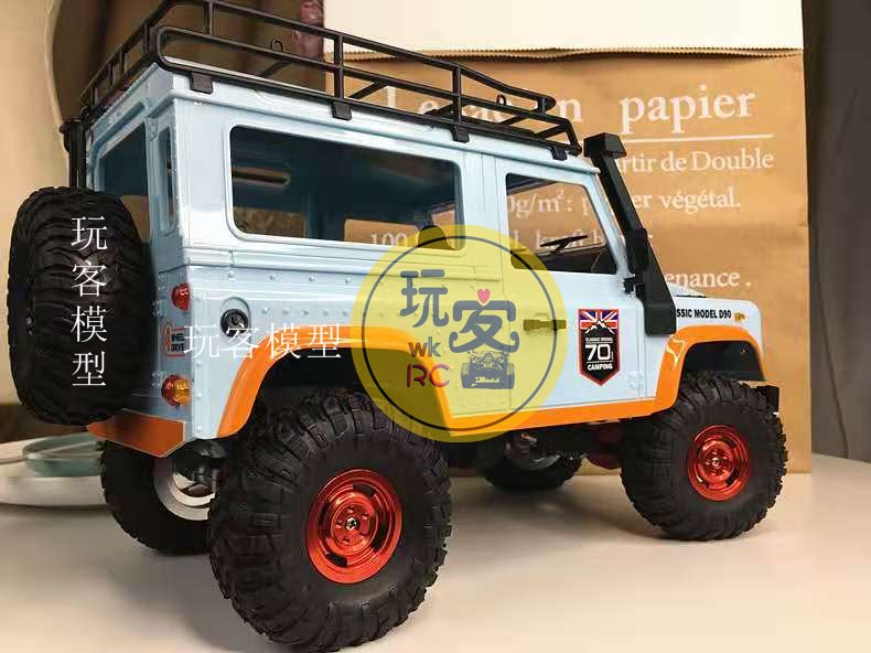 顽皮龙莽牛d90路虎卫士高速rc比例四驱攀爬遥控车电动