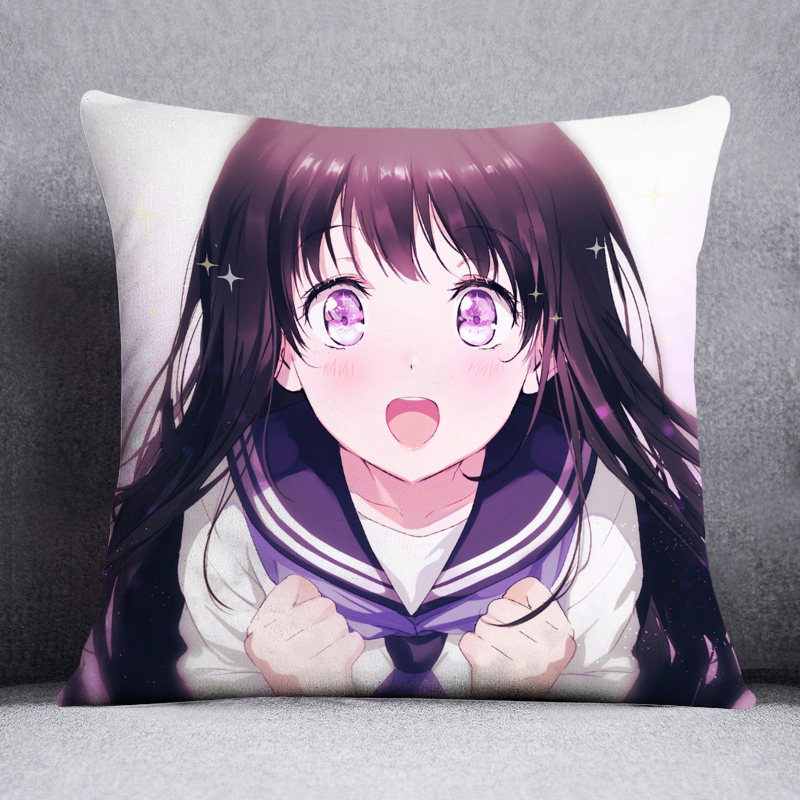 千反田爱瑠冰菓周边抱枕定制折木太郎摩耶女孩动漫毛绒
