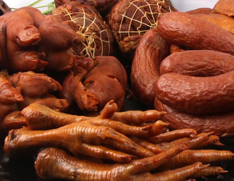 一手店鸡骨架正宗哈尔滨熟食熏酱卤味58元包邮鸡肉零食