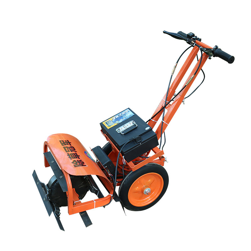 电动除草机小型多功能开沟松土耕地手推农用新型割草机